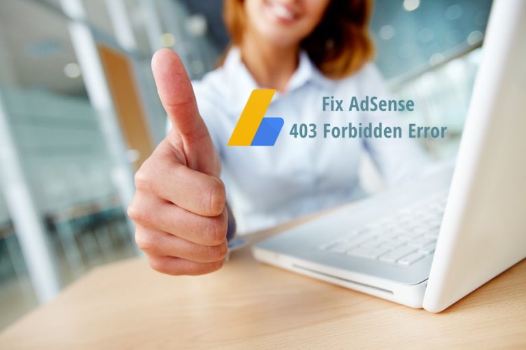 AdSense 403 Forbidden Error Complete Solution