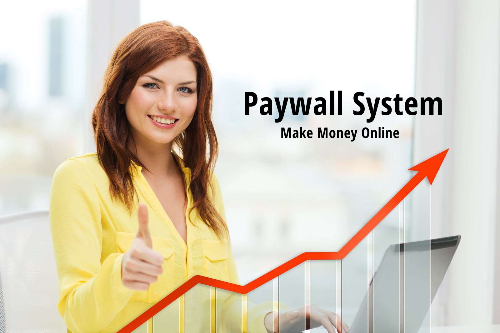 Paywall system to make money